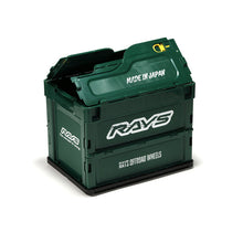 Load image into Gallery viewer, Rays Folding Container Box 23S 20L - Oliver Green RAYWRAYSCBOX23SOG