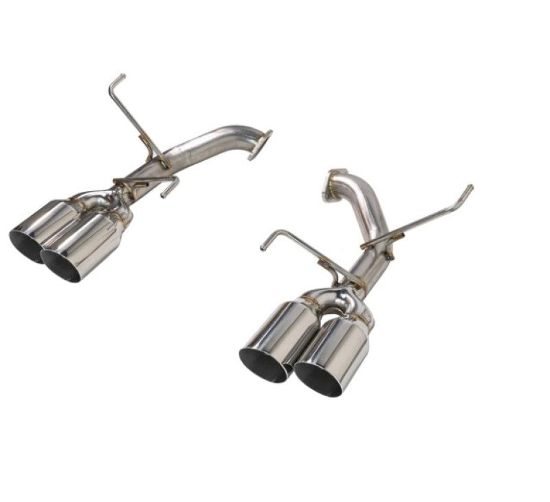 Remark 2022+ Subaru WRX (VB) 4in Axleback Exhaust w/ Stainless Single Wall Tip REMRO-TSVB-S4