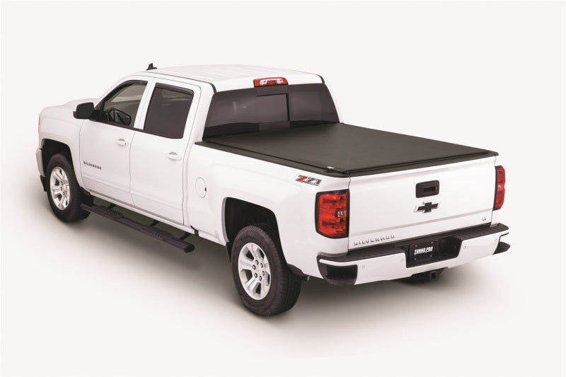 Tonno Pro 2019 Chevy Silverado 1500 6.6ft Fleetside Lo-Roll Tonneau Cover TNPLR-1100