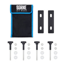 Load image into Gallery viewer, Borne Off-Road Recovery Boards 109x31x6cm Black BRNBNRB-109BK