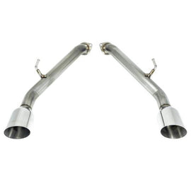 Remark 2014+ Infiniti Q50 Axle Back Exhaust w/Stainless Steel Single Wall Tip REMRO-TSQ5-S