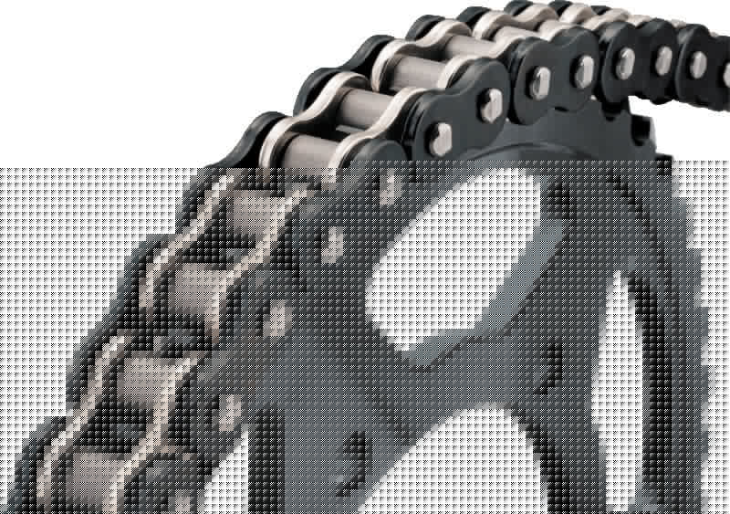 BikeMaster 525x120 BMOR O-Ring Chain - Black/Chrome BKM197259