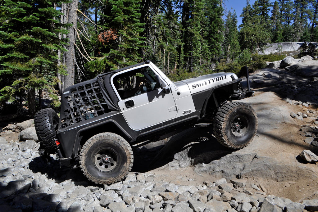 C-Res Cargo Restraint System 97-06 Wrangler TJ Black Diamond Smittybilt