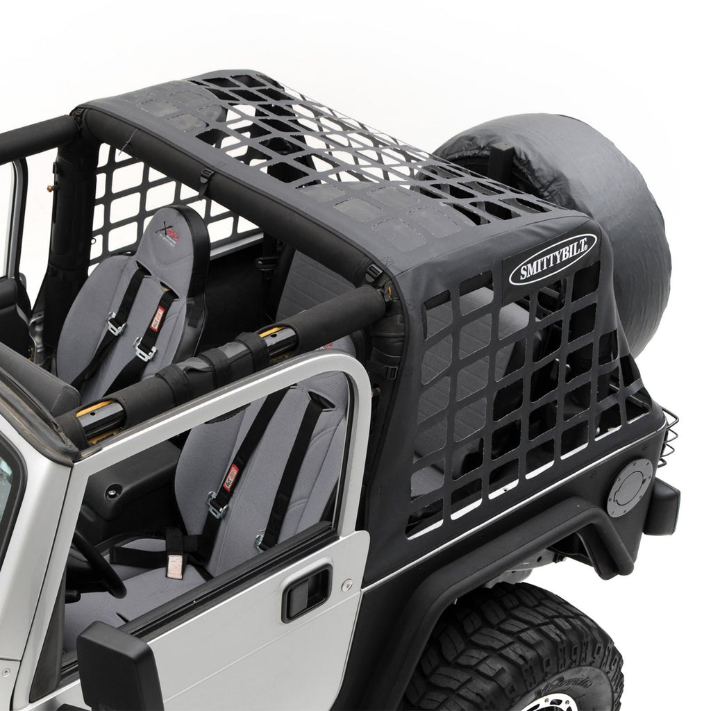 C-Res Cargo Restraint System 97-06 Wrangler TJ Black Diamond Smittybilt