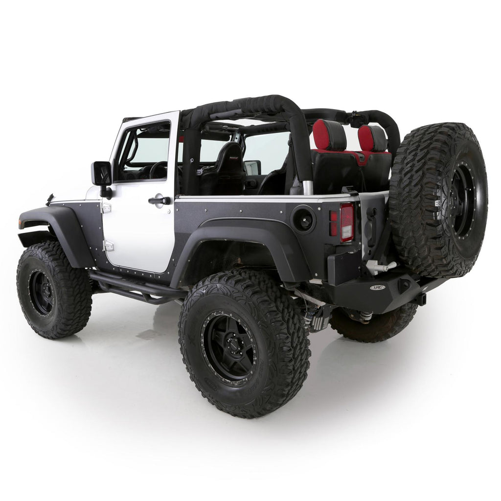 Replacement MOLLE Roll Bar Padding Cover Kit 07-18 Wrangler JK 2 DR Smittybilt