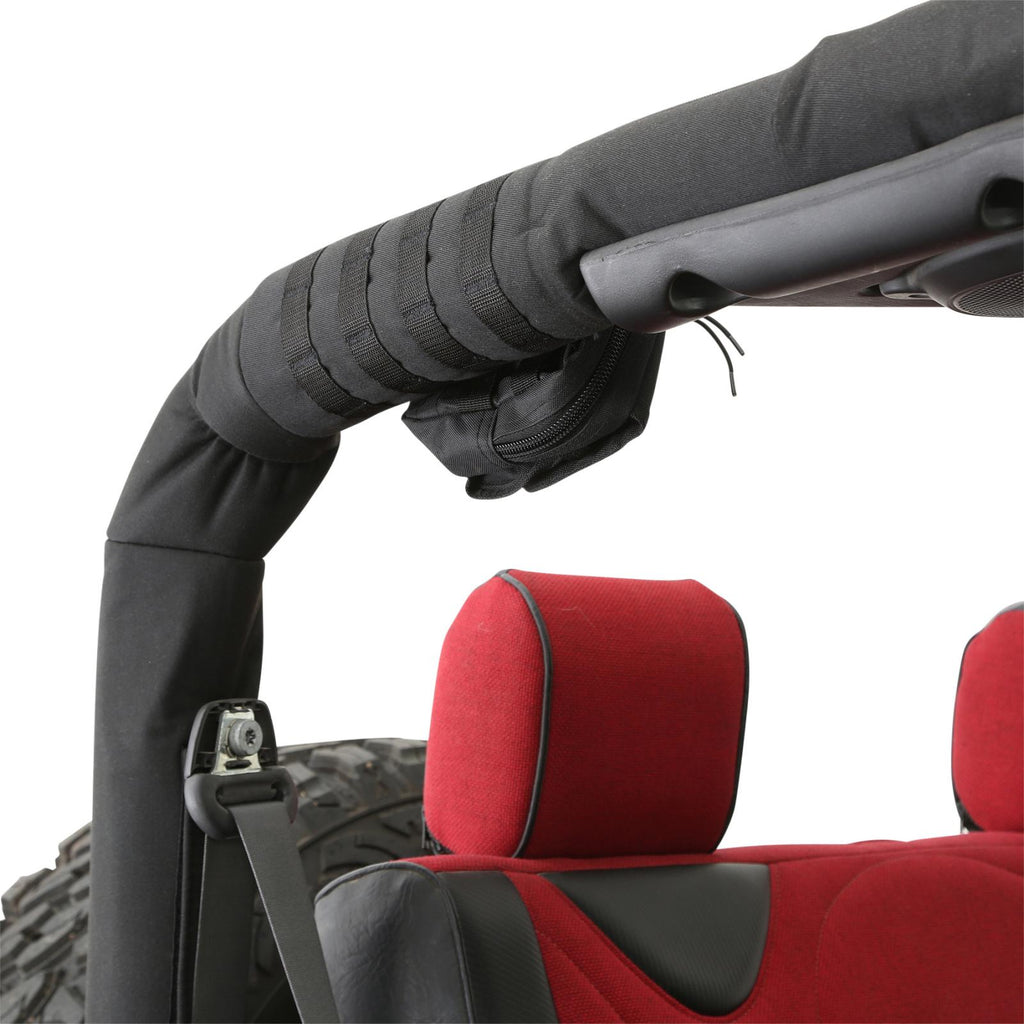 Replacement MOLLE Roll Bar Padding Cover Kit 07-18 Wrangler JK 2 DR Smittybilt