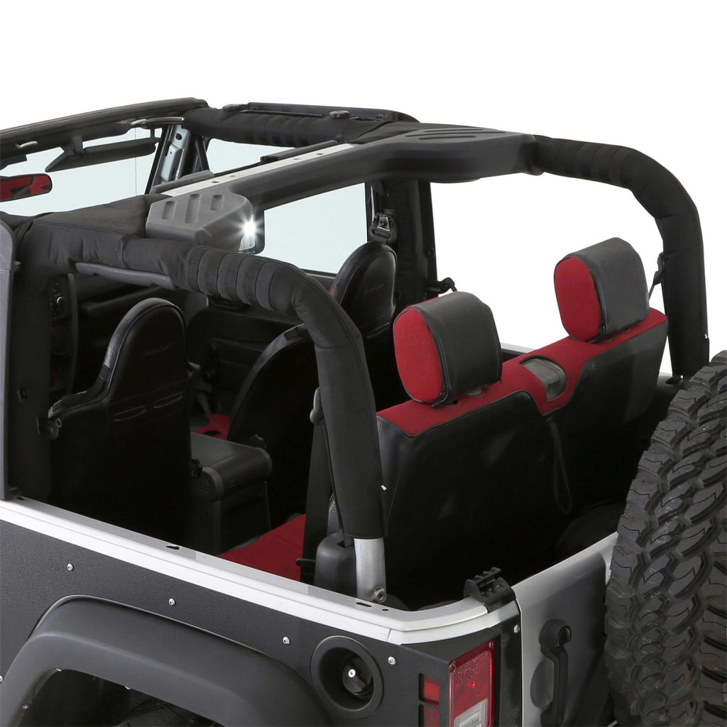 Replacement MOLLE Roll Bar Padding Cover Kit 07-18 Wrangler JK 2 DR Smittybilt