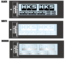 Load image into Gallery viewer, HKS LOGO Sticker a la carte MIRROR HKS51003-AK148