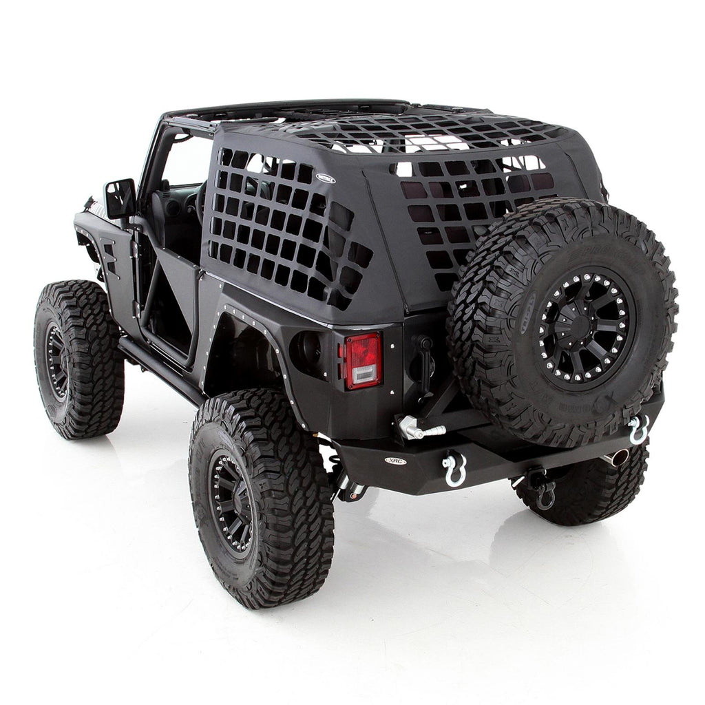 C-Res Cargo Restraint System 07-18 Wrangler JK 2 Door Black Diamond Smittybilt