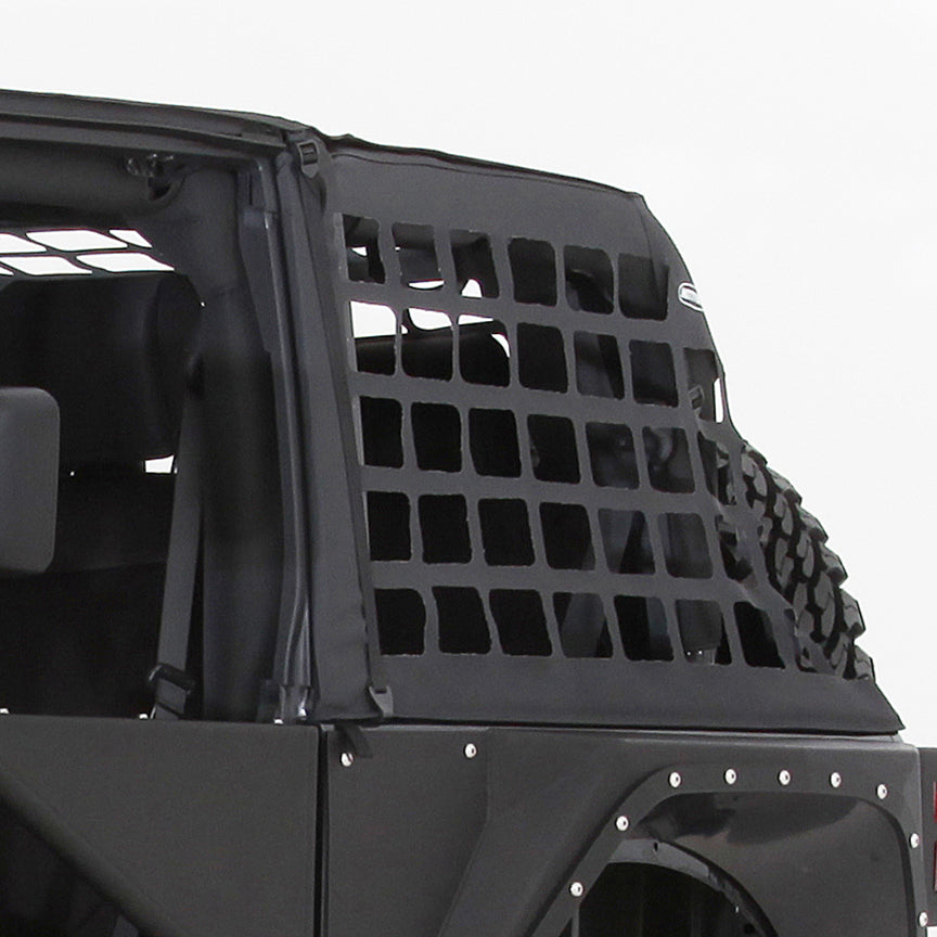 C-Res Cargo Restraint System 07-18 Wrangler JK 2 Door Black Diamond Smittybilt