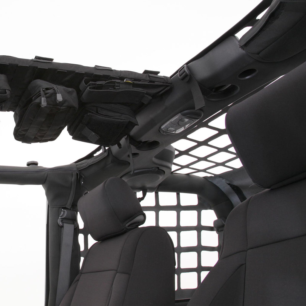C-Res Cargo Restraint System 07-18 Wrangler JK 2 Door Black Diamond Smittybilt