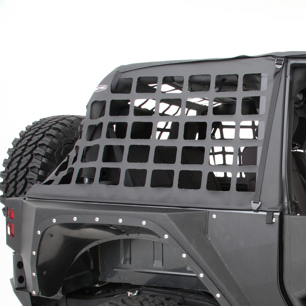C-Res Cargo Restraint System 07-18 Wrangler JK 2 Door Black Diamond Smittybilt