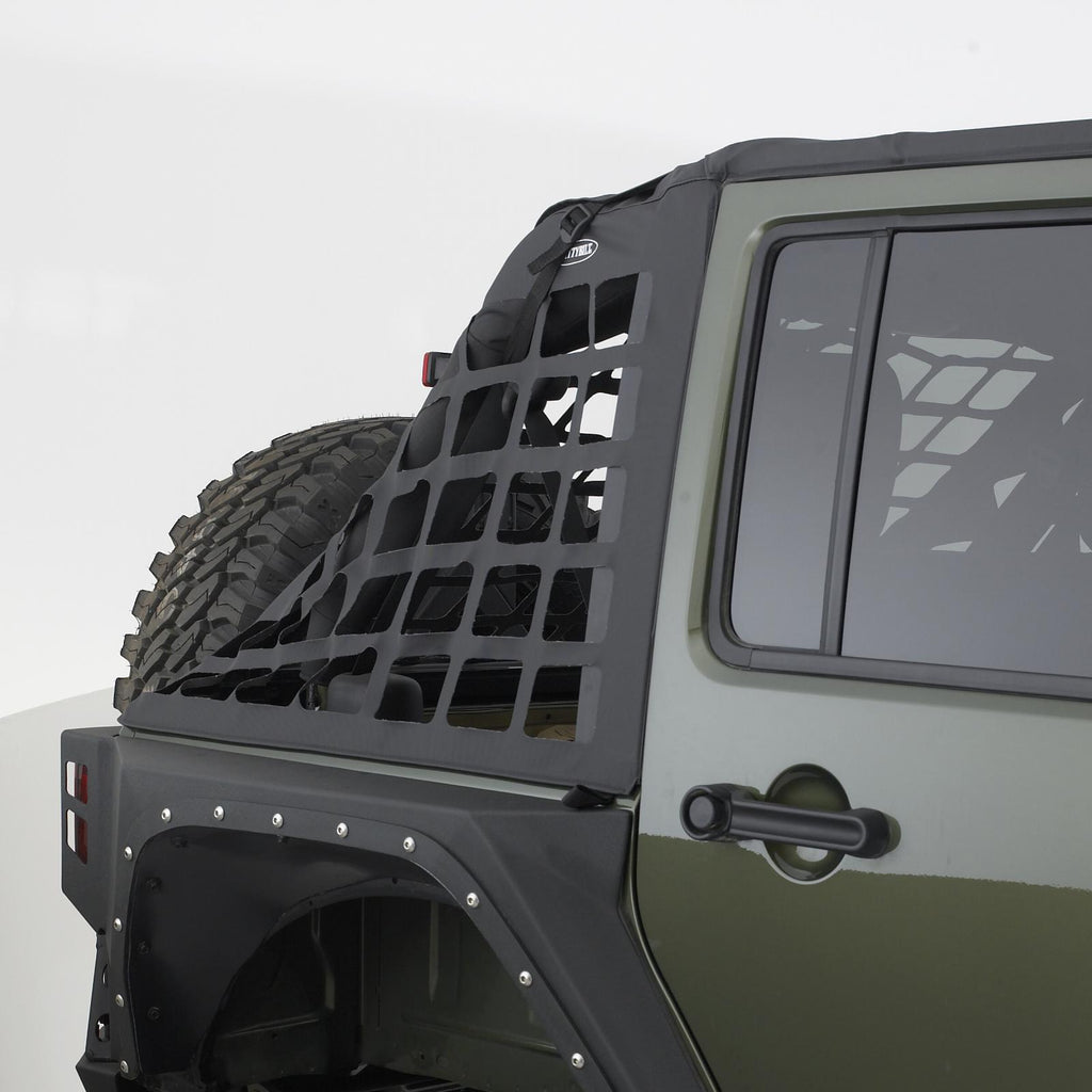 C-Res Cargo Restraint System 07-18 Wrangler JK 4 Door Black Diamond Smittybilt