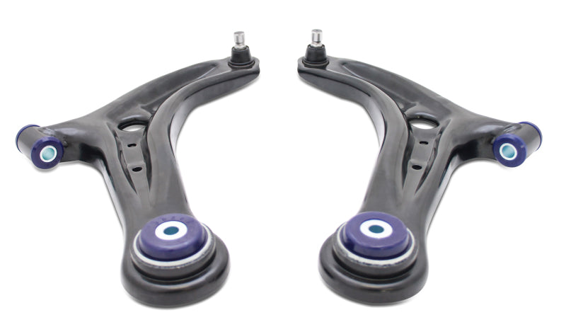 SuperPro 14-19 Ford Fiesta ST Front Lower Control Arm Set w/ Preinstalled SuperPro Bushings SPRTRC1046