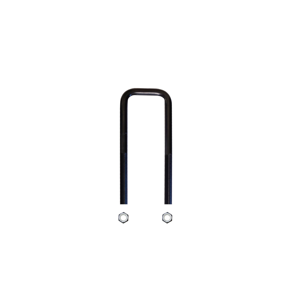 U-Bolt Square 0.625 Inch Diameter 2.75 Inch ID Width 9 Inch ID Length Incl. Nuts Skyjacker