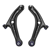 Load image into Gallery viewer, Superpro 13-17 Ford Fiesta Complete Front Lower Control Arm Kit (Caster Increase) SPRTRC1048