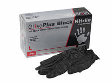 Load image into Gallery viewer, Black Nitrile Gloves