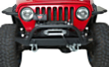 Load image into Gallery viewer, Fishbone Offroad 97-06 Jeep Wrangler TJ Rubicon Front Bumper W/Winch Guard - Blk Textured Powdercoat FBOFB22048
