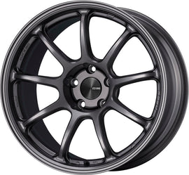 Enkei PF09 18x9.5 5x114.3 40mm Offset 75mm Bore Dark Silver Wheel ENK540-895-6540DS