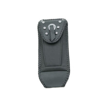 Load image into Gallery viewer, Mustang 65-86 Harley Early FL Touring Tank Bib w/Studs - Black MMP93309