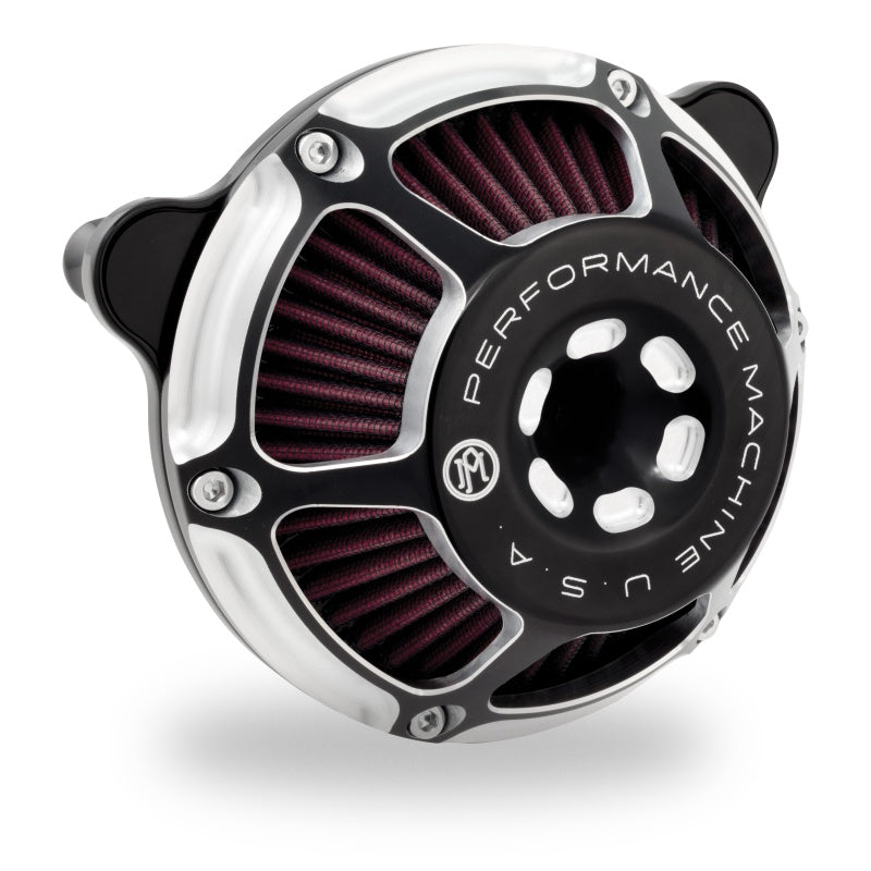Performance Machine Air Cleaner Max HP - Contrast Cut PFM0206-2081-BM