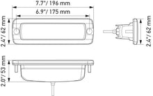Load image into Gallery viewer, Hella Universal Black Magic 6 L.E.D. Flush Mount Mini Light Bar - Flood Beam HELLA358176221