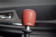 Load image into Gallery viewer, GrimmSpeed Stubby Shift Knob Stainless Steel Red - M12x1.25 GRM380003