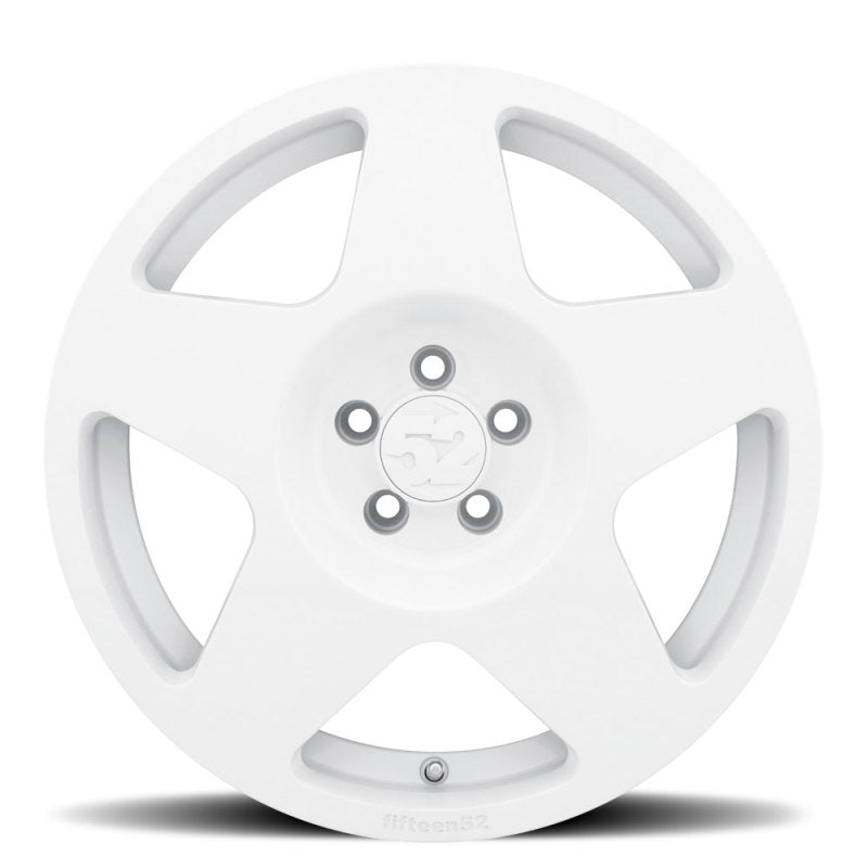 fifteen52 Tarmac 18x8.5 5x112 45mm ET 66.56mm Center Bore Rally White Wheel FFTTARRW-88551+45