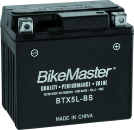 BikeMaster Battery - BTX5L-BS BKM781315