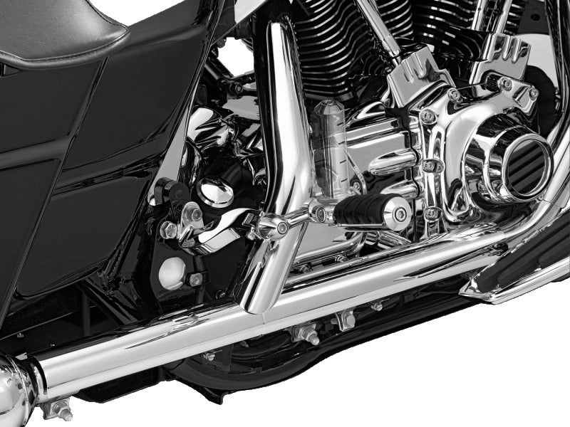 Kuryakyn 2in Adjustable Lockable Offsets With Male Mount Adapter Chrome KUR4556