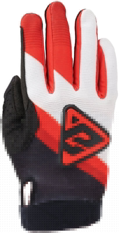 Answer 25 Peak Flo Gloves Black/Red/White - Large ANS442797