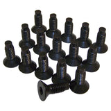 Windshield Frame Screw Kit, Black, Includes 16 Torx Screws - Crown Automotive Jeep Replacement 6035757K