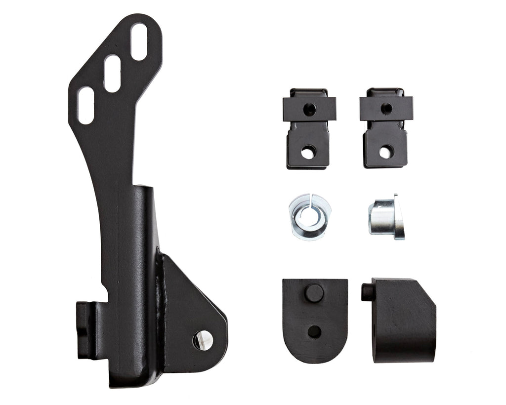 F-350 2.5 Inch Front Level with Shock Extensions and Track Bar Bracket For 05-19 Ford F350 4WD Revtek - Revtek 6128 BKKC_6128