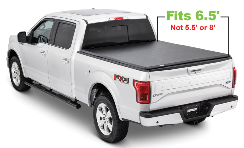 Tonno Pro 15-19 Ford F-150 6.5ft Styleside Tonno Fold Tri-Fold Tonneau Cover TNP42-315