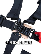 Load image into Gallery viewer, PRP 4.2 Harness with Latch / Link Lap Belt- Red PRPSB4.2LL-R