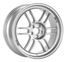Enkei RPF1 17x8 5x100 45mm Offset 73mm Bore Silver Wheel 02-10 WRX & 04 STI ENK3797808045SP
