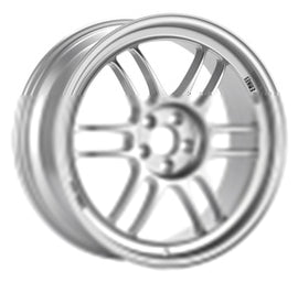 Enkei RPF1 18x8 5x100 45mm Offset 56mm Bore Silver Wheel 02-10 WRX & 04 STI ENK3798808045SP