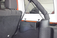 Load image into Gallery viewer, Fishbone Offroad 07-18 Jeep Wrangler JK 4 DR WheelWell Storage Bin - Black Textured Powdercoat Steel FBOFB25081