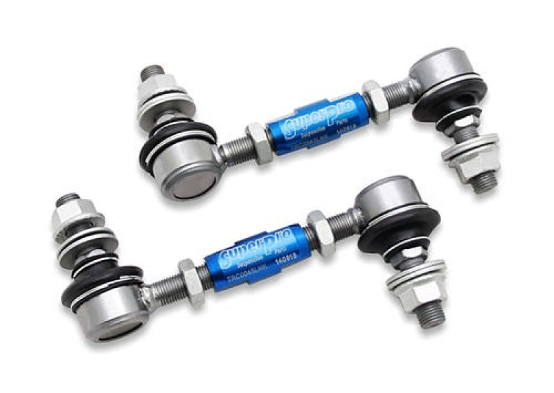 SuperPro 2015 BMW 228i Base Rear HD Adjustable End Link Set (10mm Studs 125mm-145mm Length) SPRTRC1045A