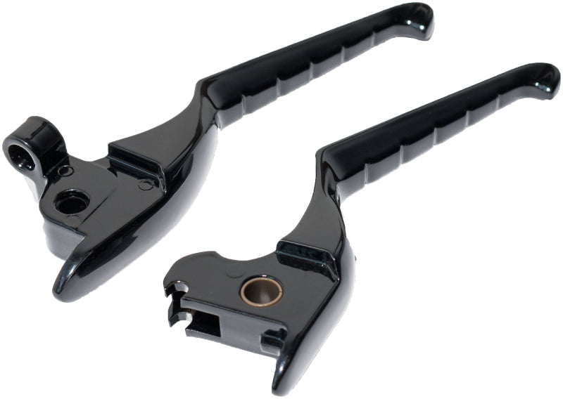 Kuryakyn 14-16 HD FL Touring Enygma Lever Kit - Gloss Black KUR10057-2