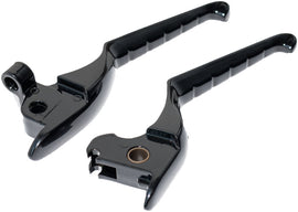 Kuryakyn 14-16 HD FL Touring Enygma Lever Kit - Gloss Black KUR10057-2