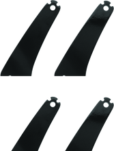 Load image into Gallery viewer, Kuryakyn Fixed Mounts Multi-Purpose Driver &amp; Passenger Backrest 18-Up Softail Black KUR7086