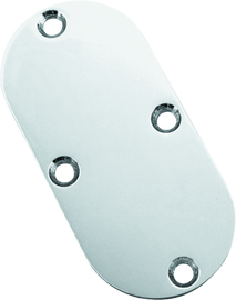 Bikers Choice 65-86 FL FX 4 Speed Chrome Inspection Cover Replaces H-D 60572-78T No Shifter Hole