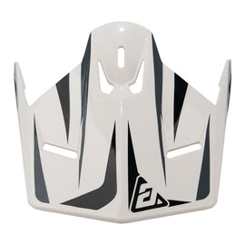 Answer 26 AR1 Mototown Glossy Visor - White/Grey/Black