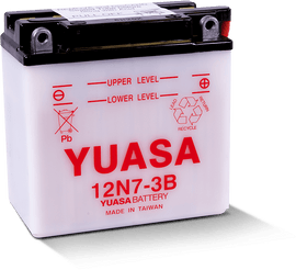 Yuasa 12N7-3B Conventional 12 Volt Battery