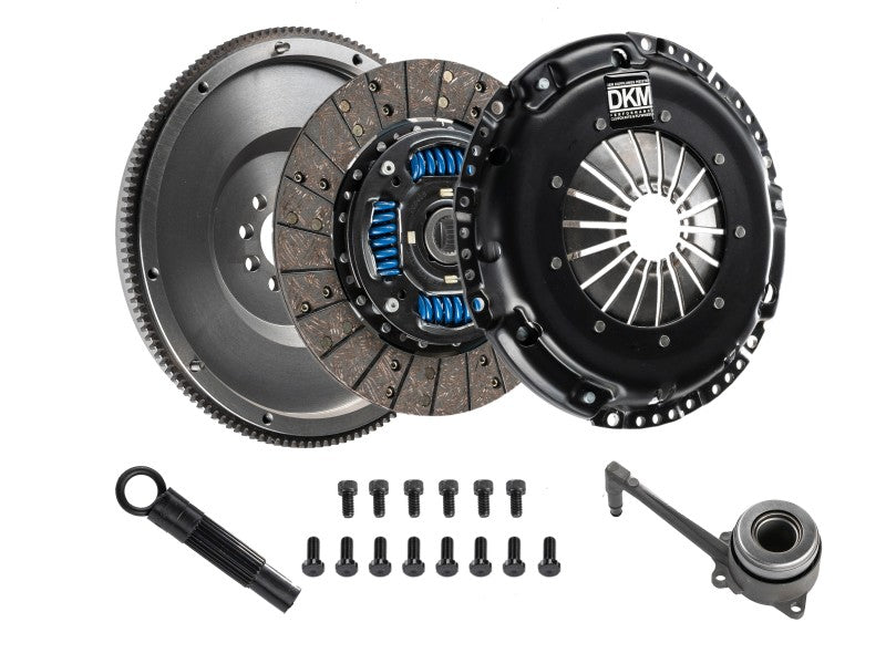 DKM Clutch 2.0 VW/Audi A3 FSI 6 Bolt Sprung Organic MB Clutch w/Steel Flywheel (440 ft/lbs Torque) DKMMB-034-062
