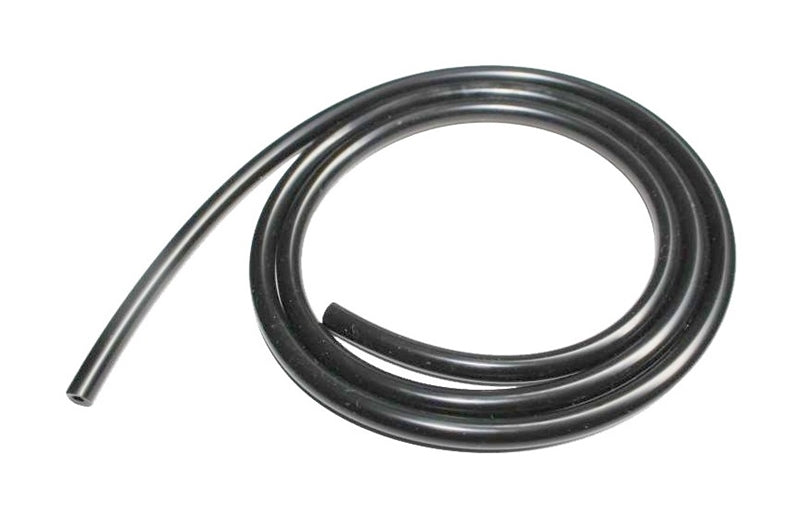 Torque Solution Silicone Vacuum Hose (Black) 5mm (3/16in) ID Universal 25ft TQSTS-SIL-5BK-25