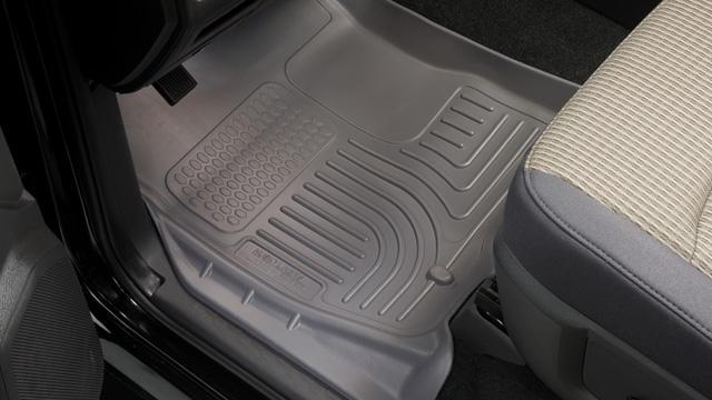 Husky Liners 2018 Buick Enclave w/ Bucket Seats WeatherBeater 2nd Row Black Floor Liners