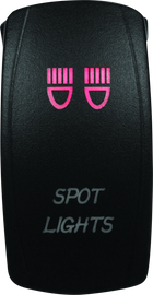 DragonFire Racing Lighted Switch Spot Light On/Off Red