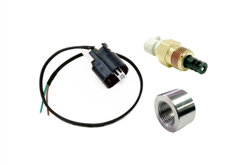 Torque Solution Fast Response SD IAT Sensor Kit GM Style IAT Sensor w/ Pigtail & Stainless Weld Bung TQSTS-ES-IAT-GMPS